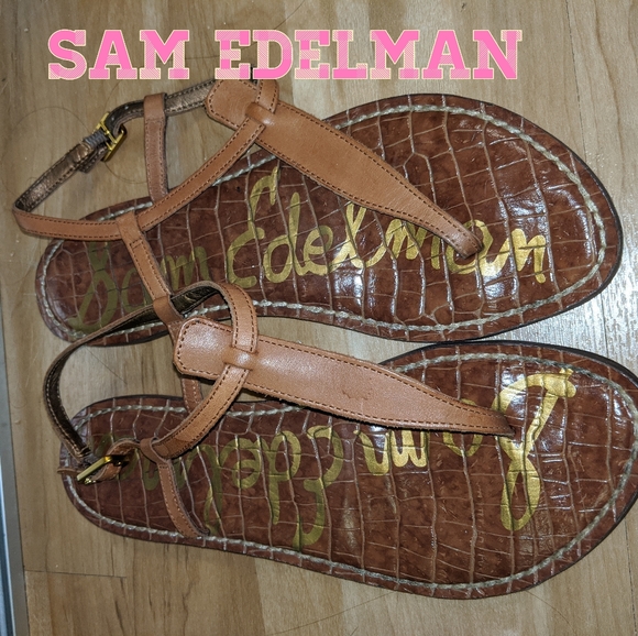 Sam Edelman Gigi Thong Sandals (brown) 🌸 - Picture 2 of 4